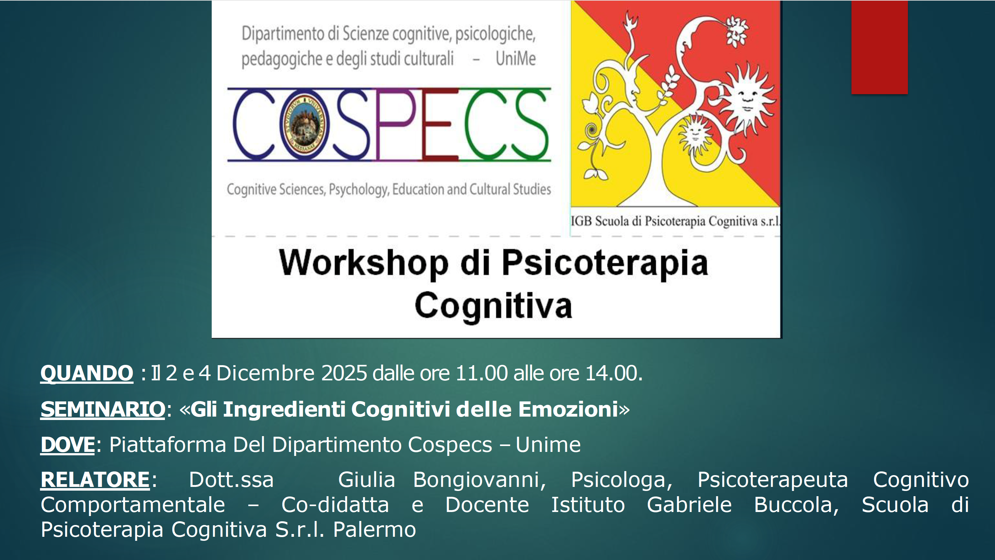 Seminario dicembre